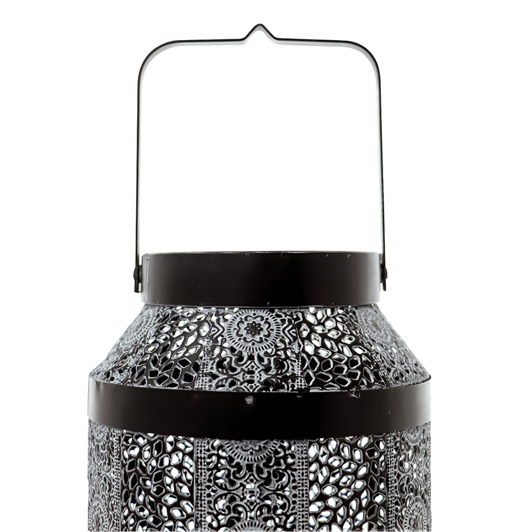 Fotografia para o produto Lanterna decorativa em ferro Ø17,5xA30cm