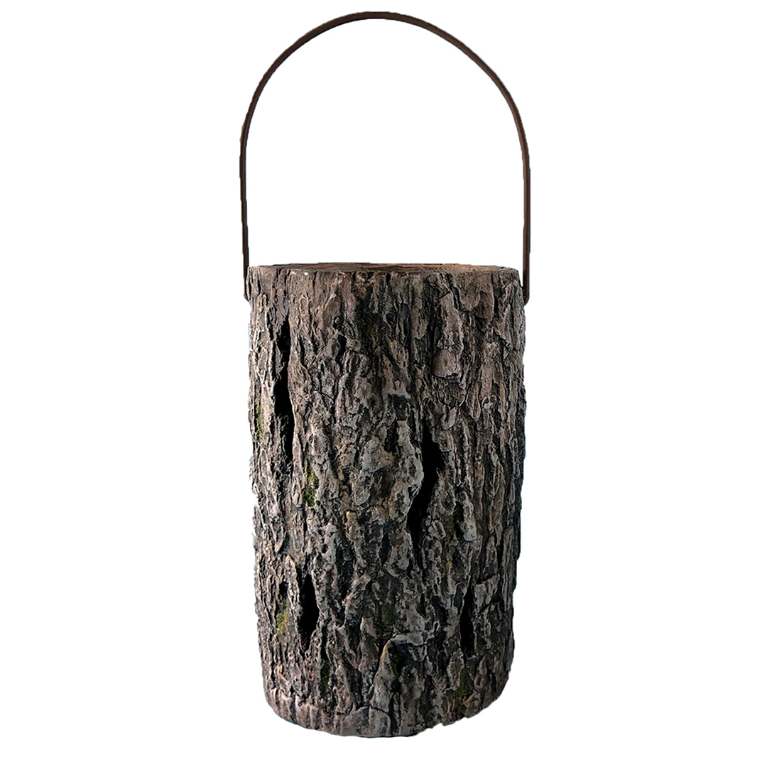 Imagem ilustrativa para Lanterna em cimento Ø13xA21cm