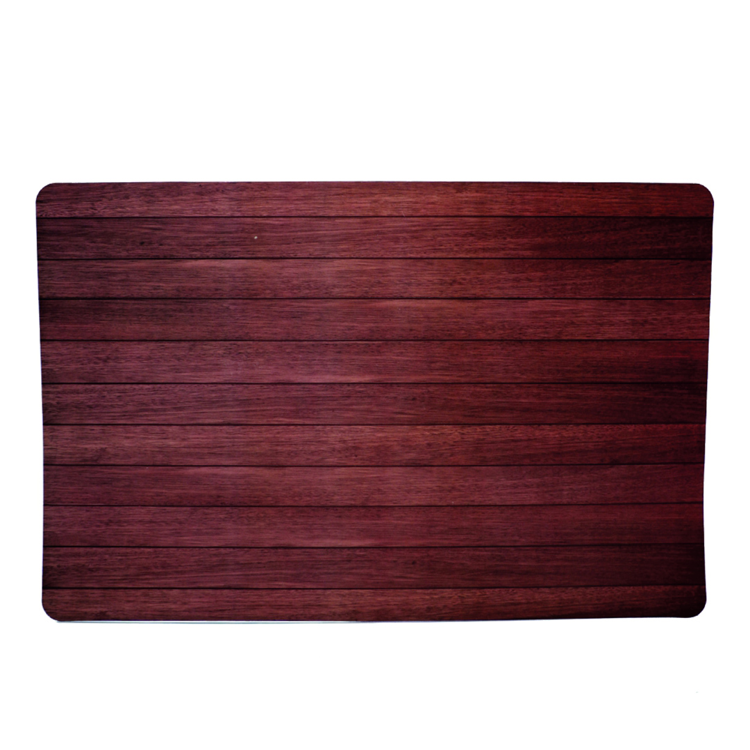 Imagem ilustrativa para Lugar americano Madeira em plástico L43,5xP28,5cm cor marrom