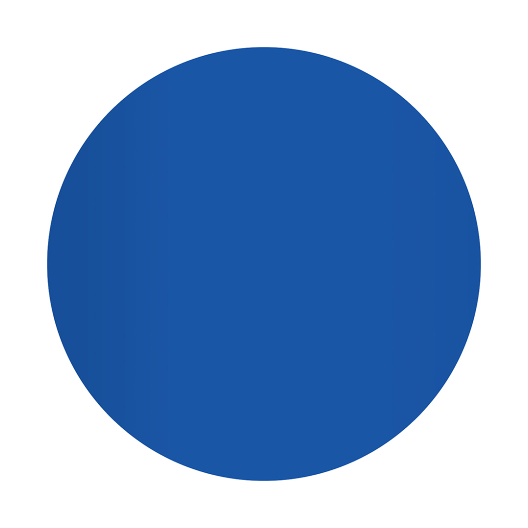 Imagem ilustrativa para Lugar americano redondo em plástico Ø38cm cor azul