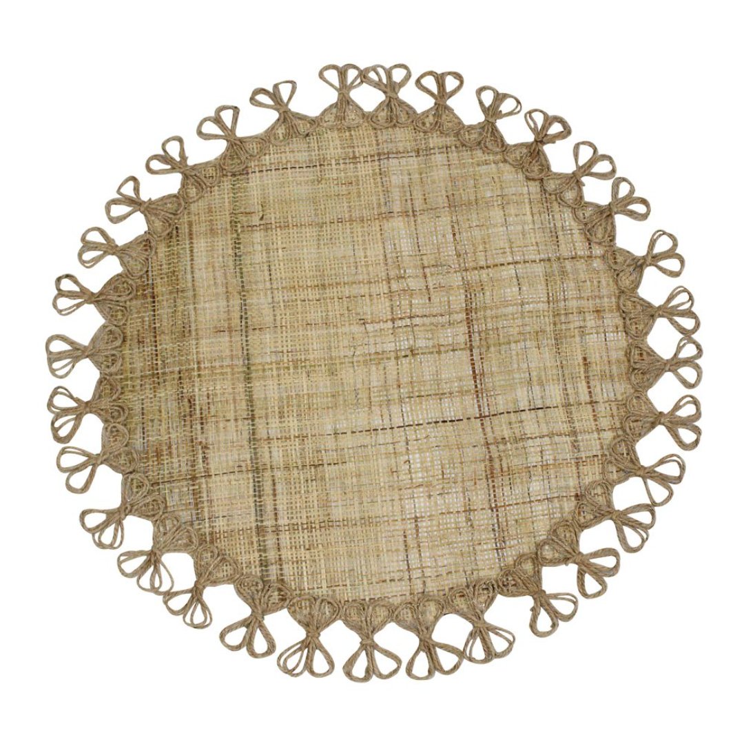 Imagem ilustrativa para Lugar americano em fibra natural Ø41,5cm