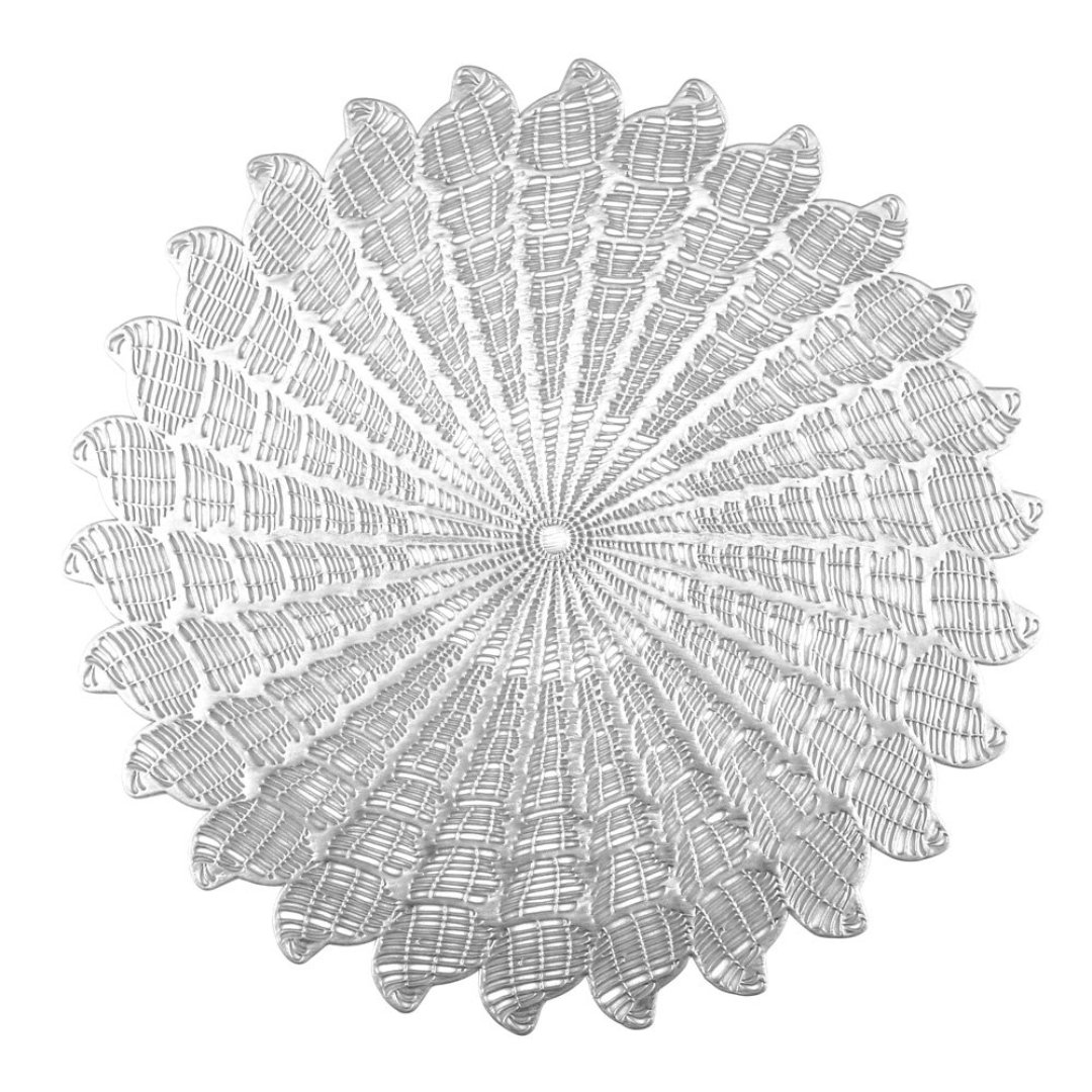 Fotografia para o produto Lugar Americano redondo rendado em plastico D38cm