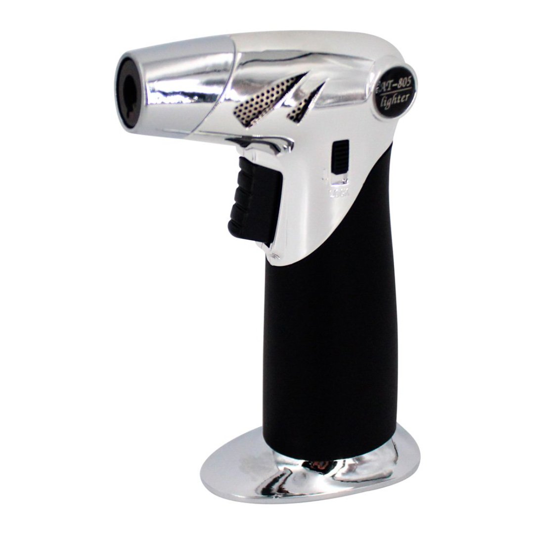 Imagem ilustrativa para Maçarico culinário L8,3xP4,5xA13cm cor preta