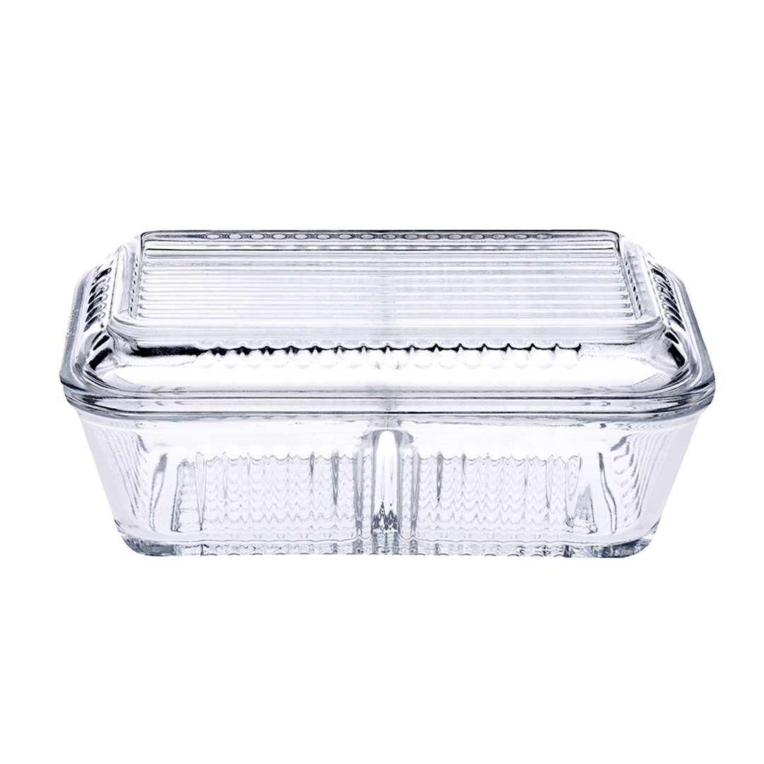 Fotografia para o produto Manteigueira com divisória em vidro L17xP10xA5cm