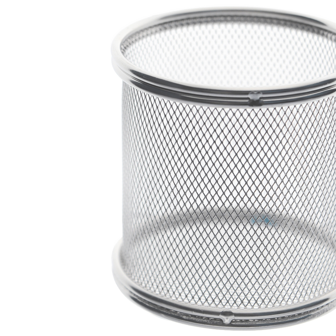 Fotografia para o produto Mini cesta redonda para alimentos em aço inox Ø8,8xA9cm