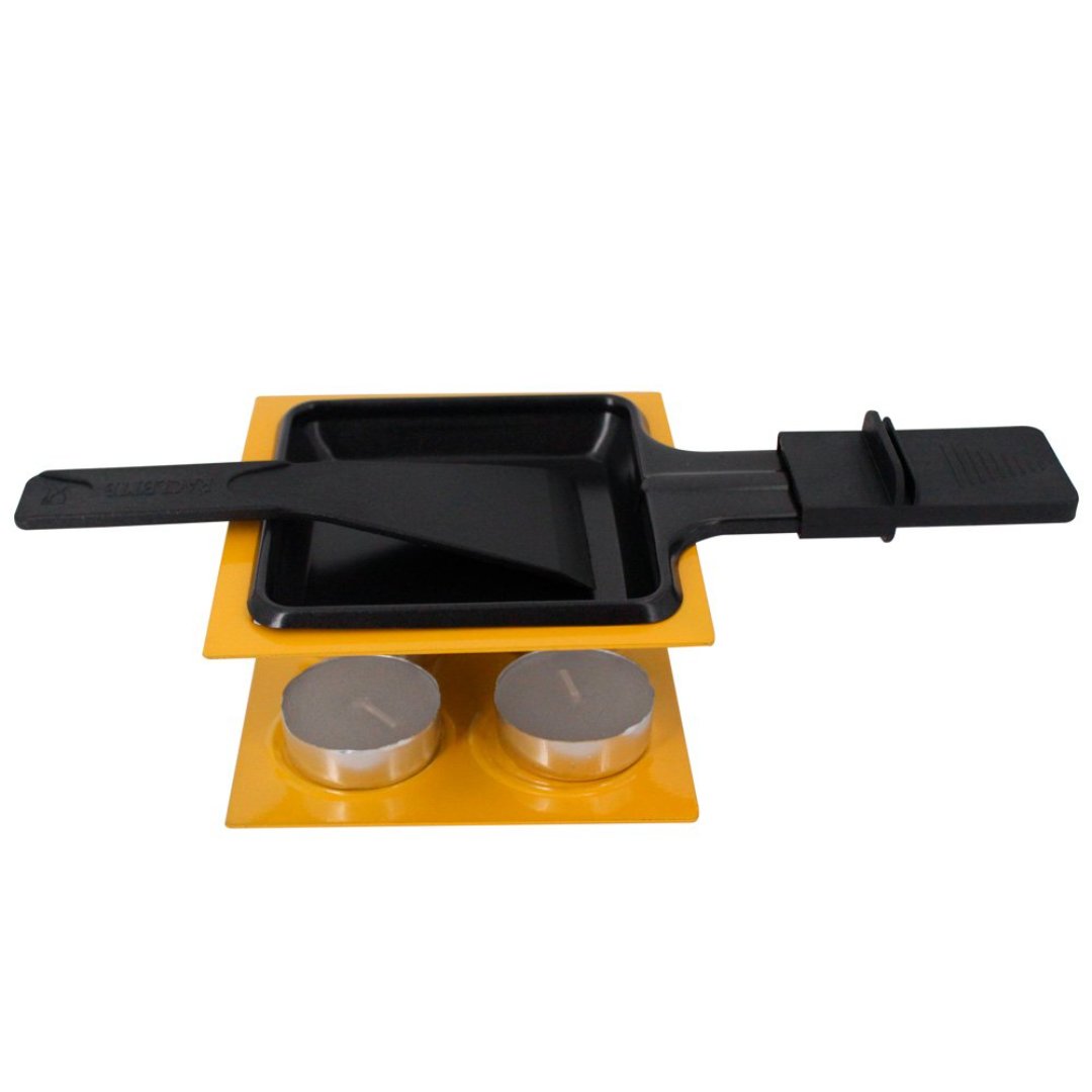 Imagem ilustrativa para Mini racleteira antiaderente L19,9xP10,8xA6cm cor amarela