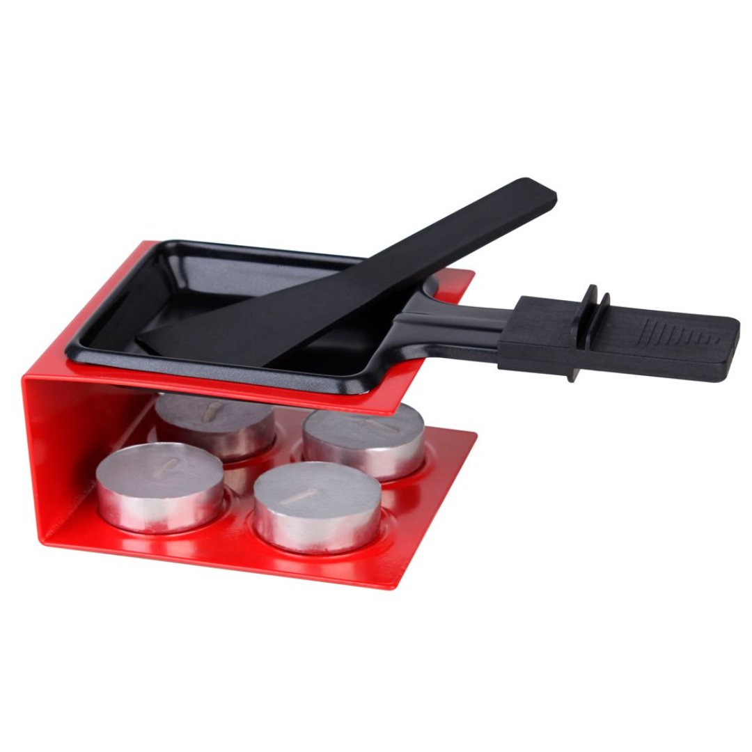 Imagem ilustrativa para Mini racleteira antiaderente L19,9xP10,8xA6cm cor vermelha