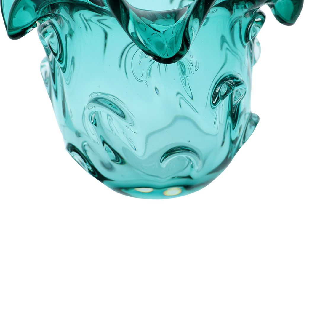 Fotografia para o produto Murano Flor em vidro L15,5xP15,5xA13cm