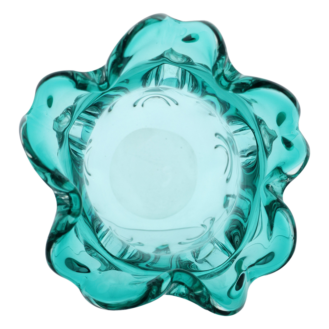 Fotografia para o produto Murano Flor em vidro L15,5xP15,5xA13cm