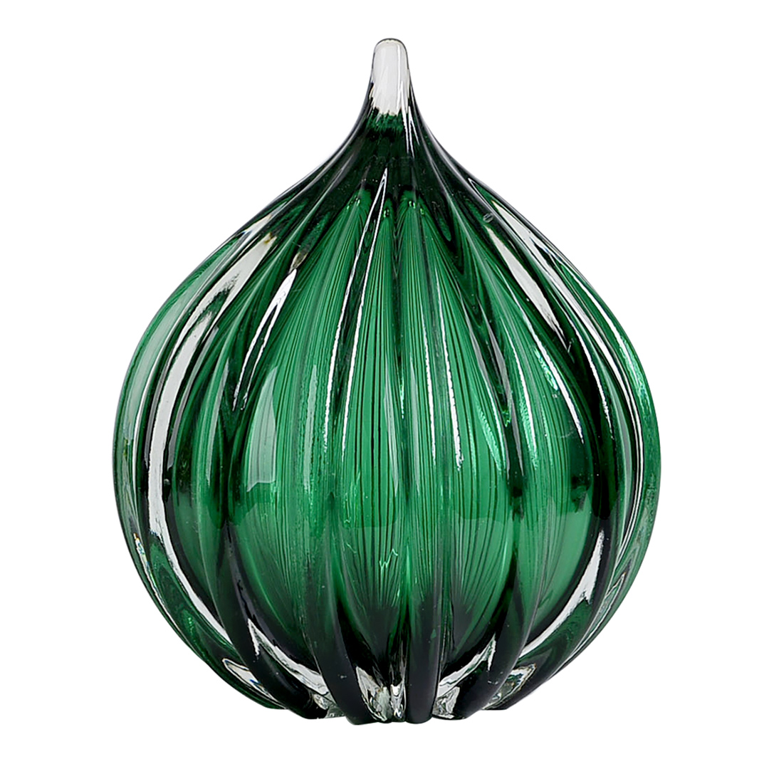 Imagem ilustrativa para Murano gota em vidro L16xP16xA20cm cor verde