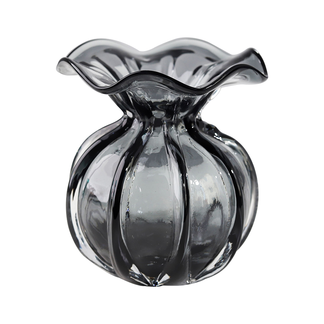 Imagem ilustrativa para Murano em vidro L10xP10xA11cm cor cinza