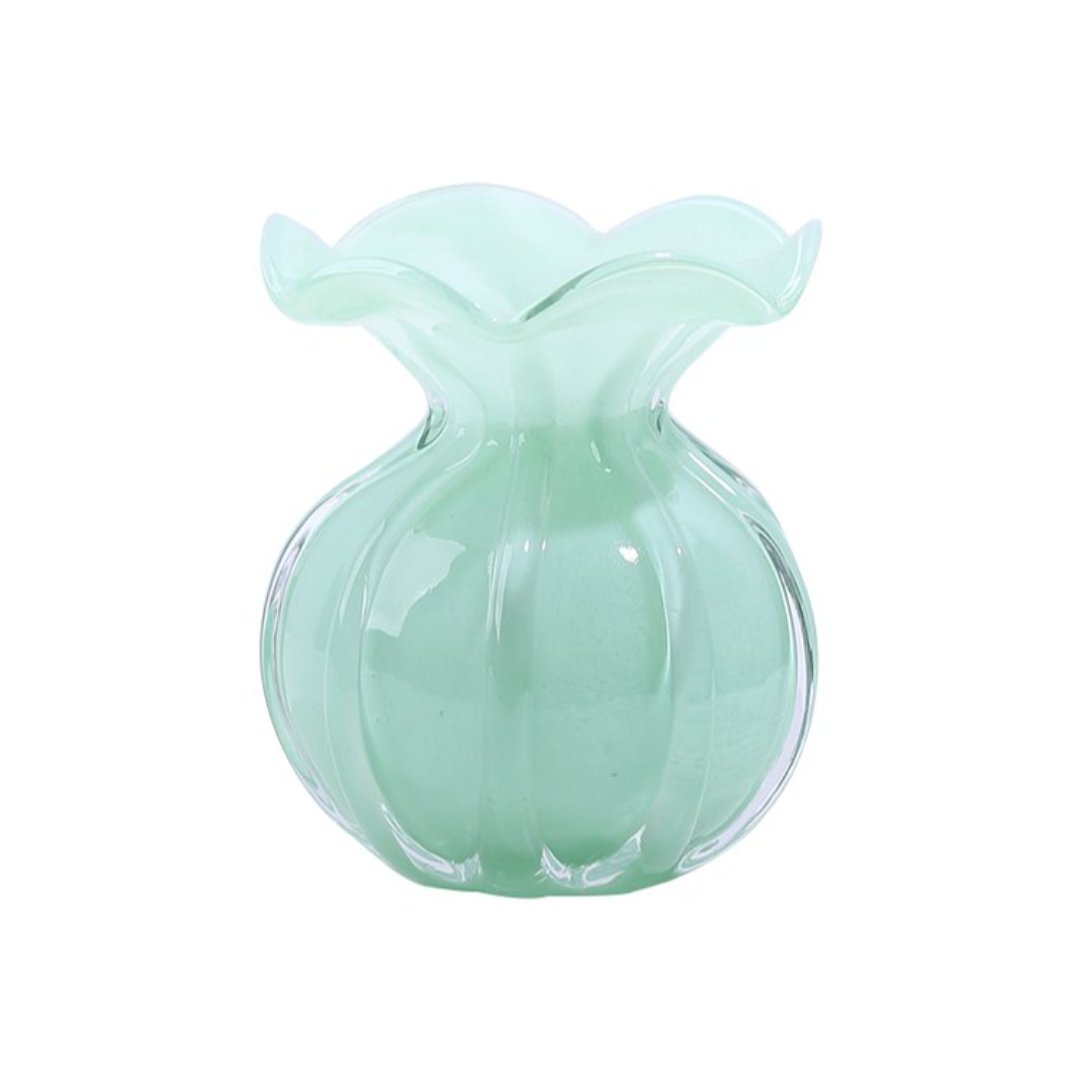 Imagem ilustrativa para Murano em vidro L11,5xP11,5xA13cm cor verde claro