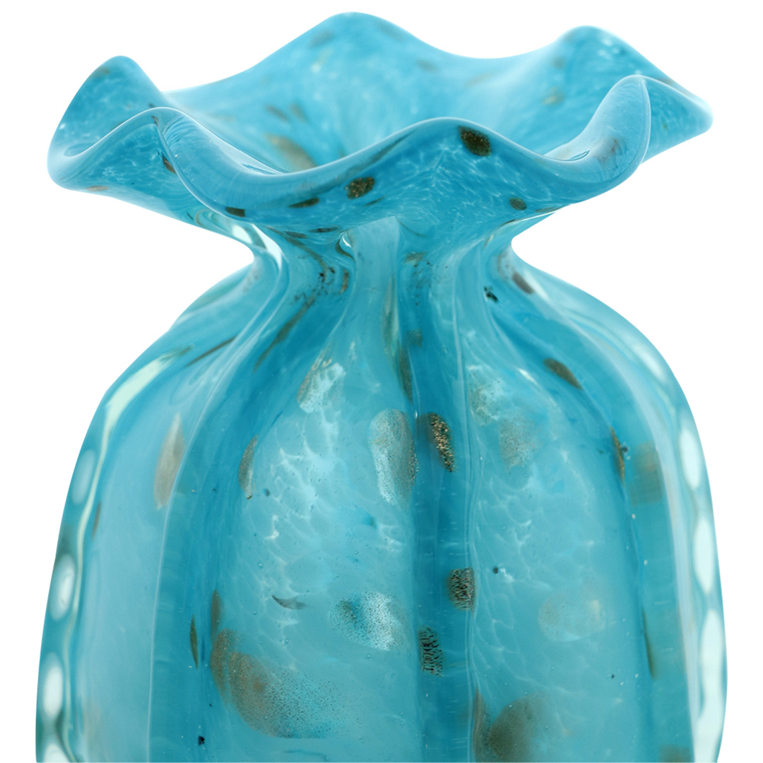 Fotografia para o produto Murano Trouxinha em vidro L13,5xP13,5xA18cm