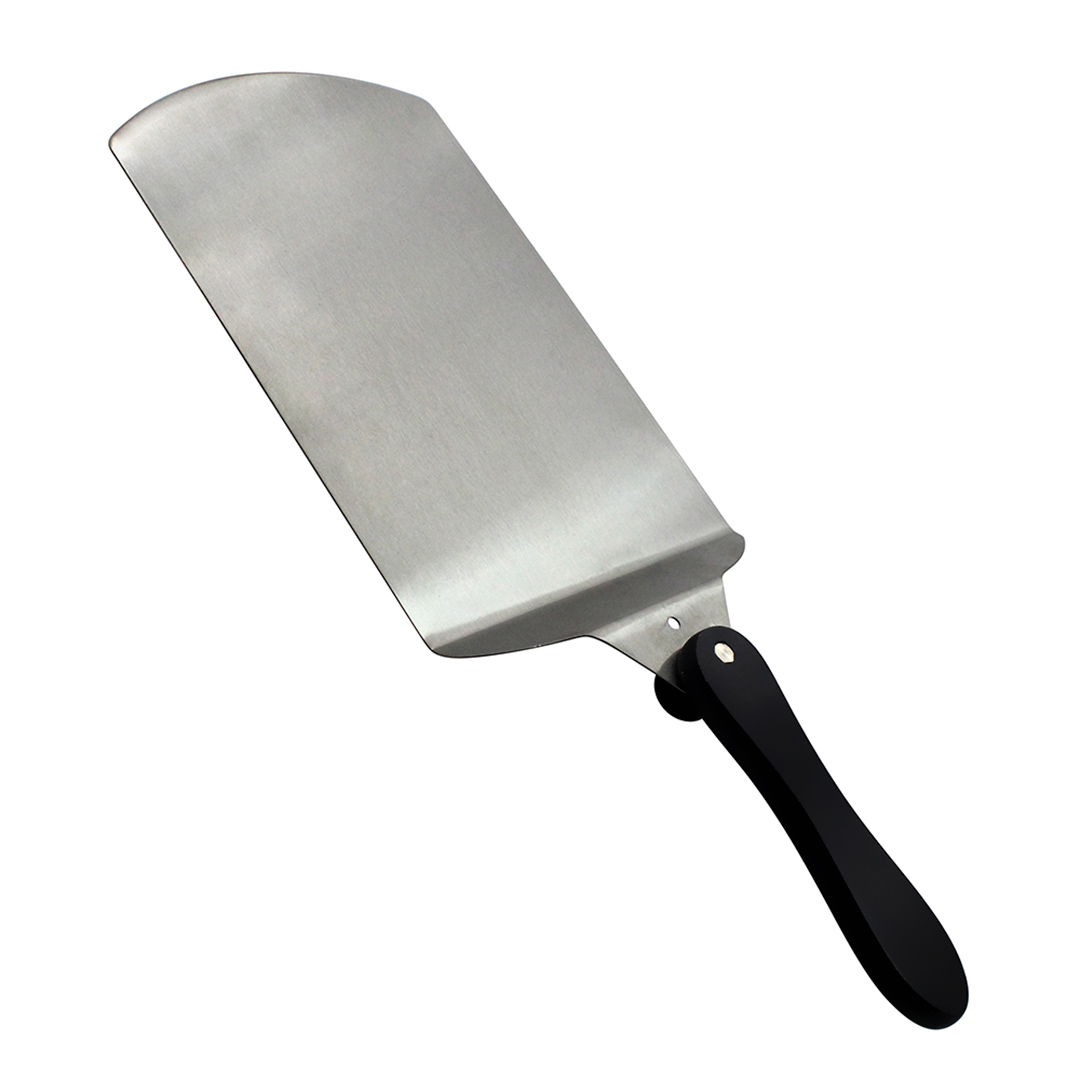 Imagem ilustrativa para Pegador para pizza em aço inox com cabo em plástico A39cm cor preta