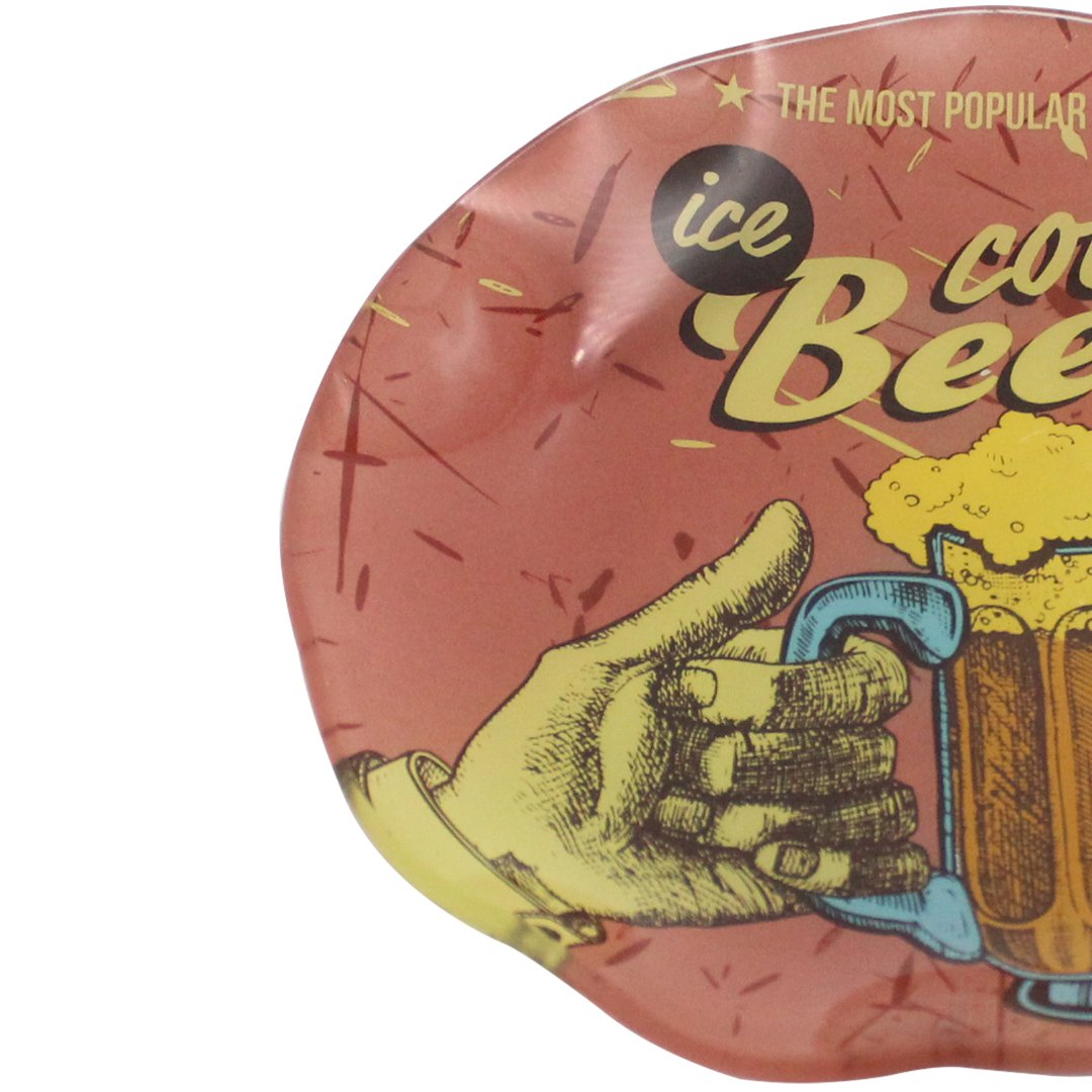 Fotografia para o produto Petisqueira em vidro Ø17x2cm