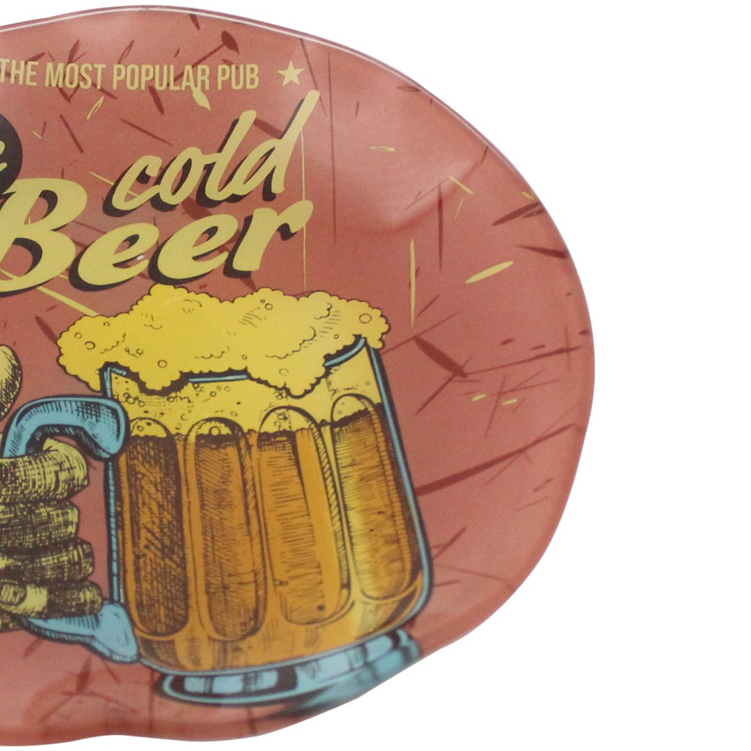 Fotografia para o produto Petisqueira em vidro Ø17x2cm