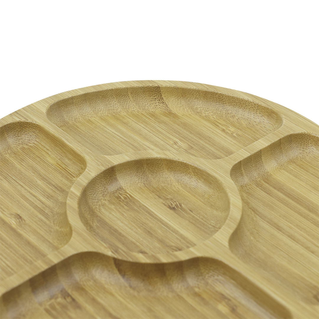 Fotografia para o produto Petisqueira redonda em bambu Ø20xA1.7cm