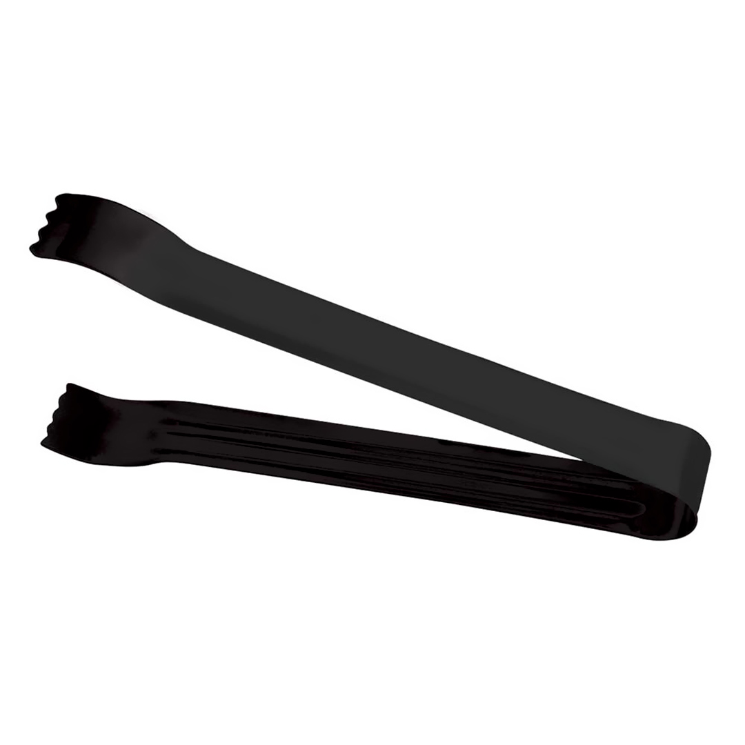 Imagem ilustrativa para Pinça para gelo em aço inox A14,5cm cor preta