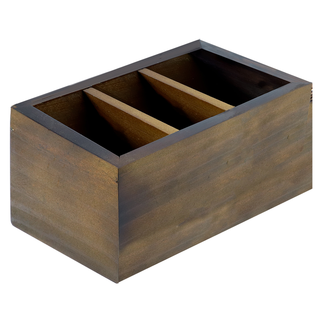 Fotografia para o produto Porta controle remoto de madeira L19xP12,5xA10cm