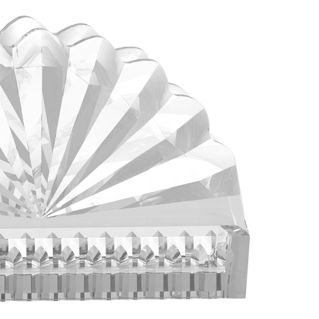 Fotografia para o produto Porta guardanapo Brazilia em vidro L12,2x8,5cm