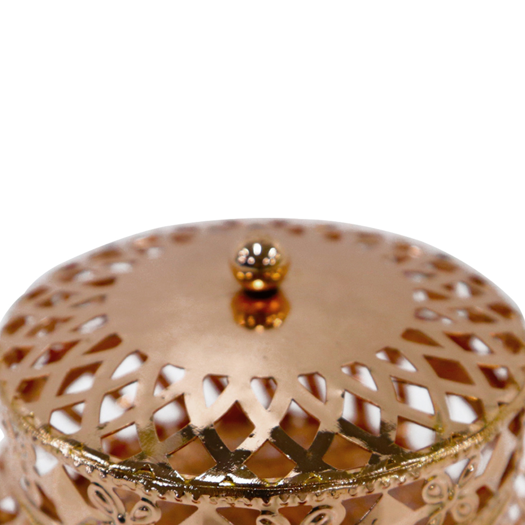 Fotografia para o produto Porta joias redondo em ferro Ø10,5xA7cm