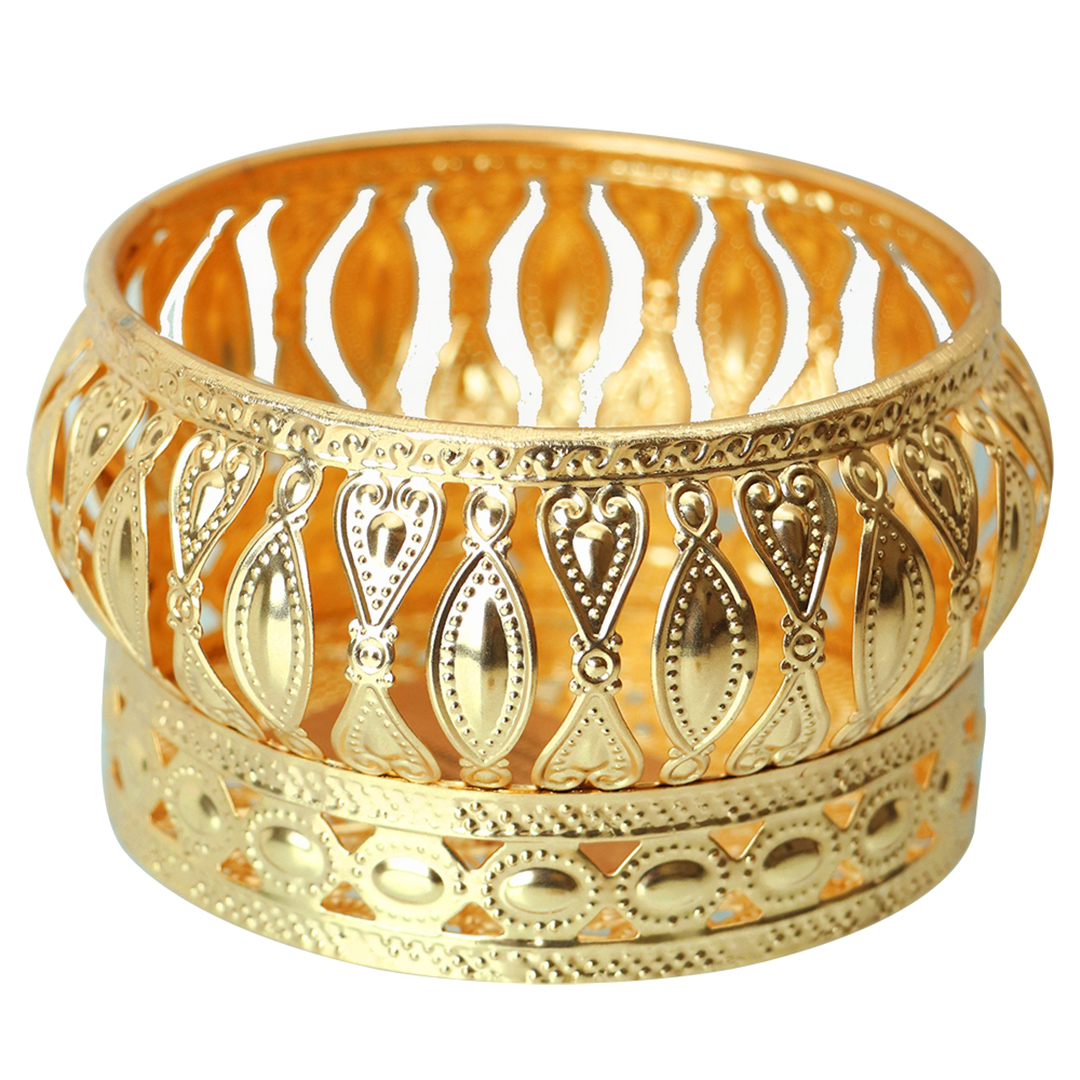 Fotografia para o produto Porta joias redondo em ferro Ø11,5xA8cm