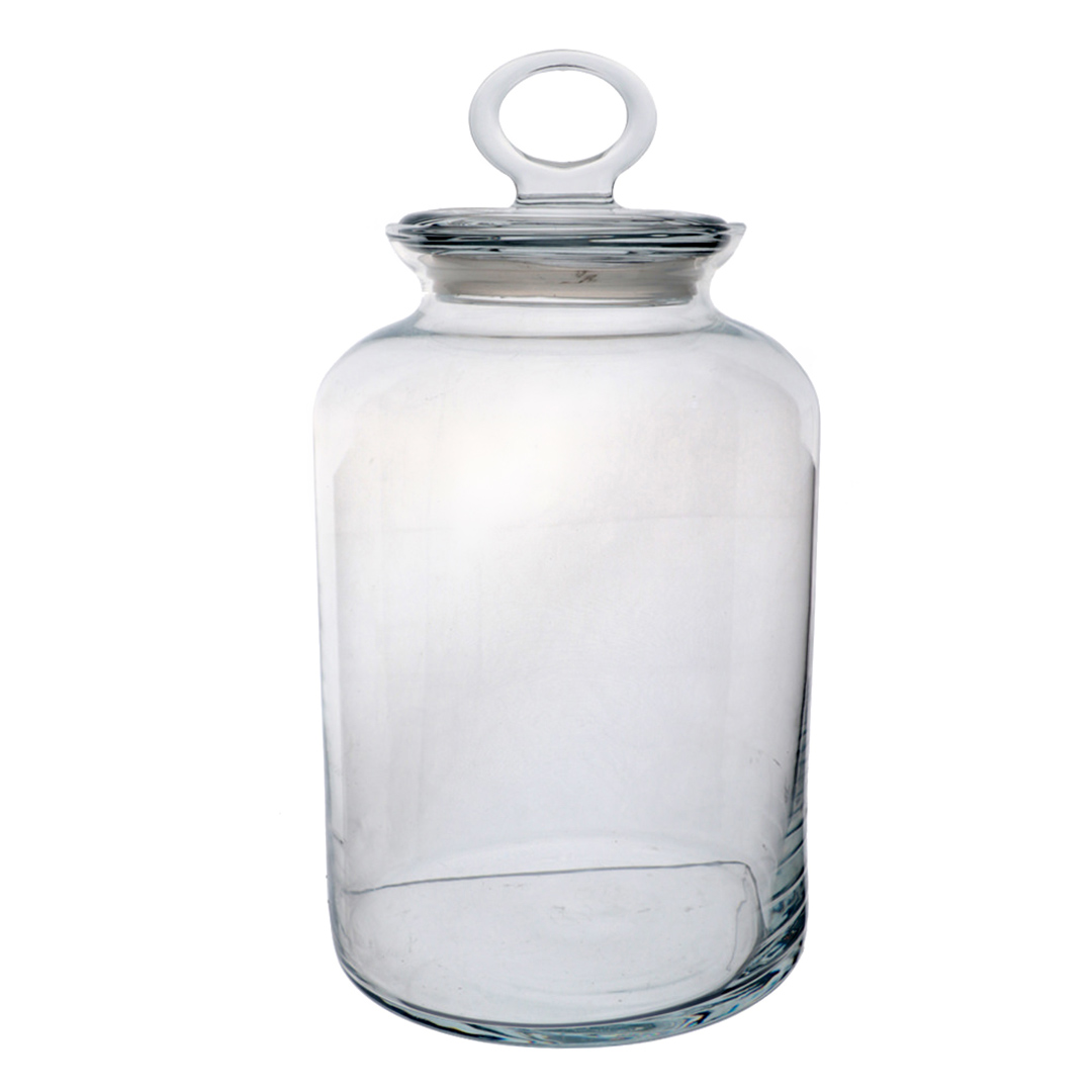 Imagem ilustrativa para Porta mantimento em vidro com tampa 2,6L Ø10xA26cm