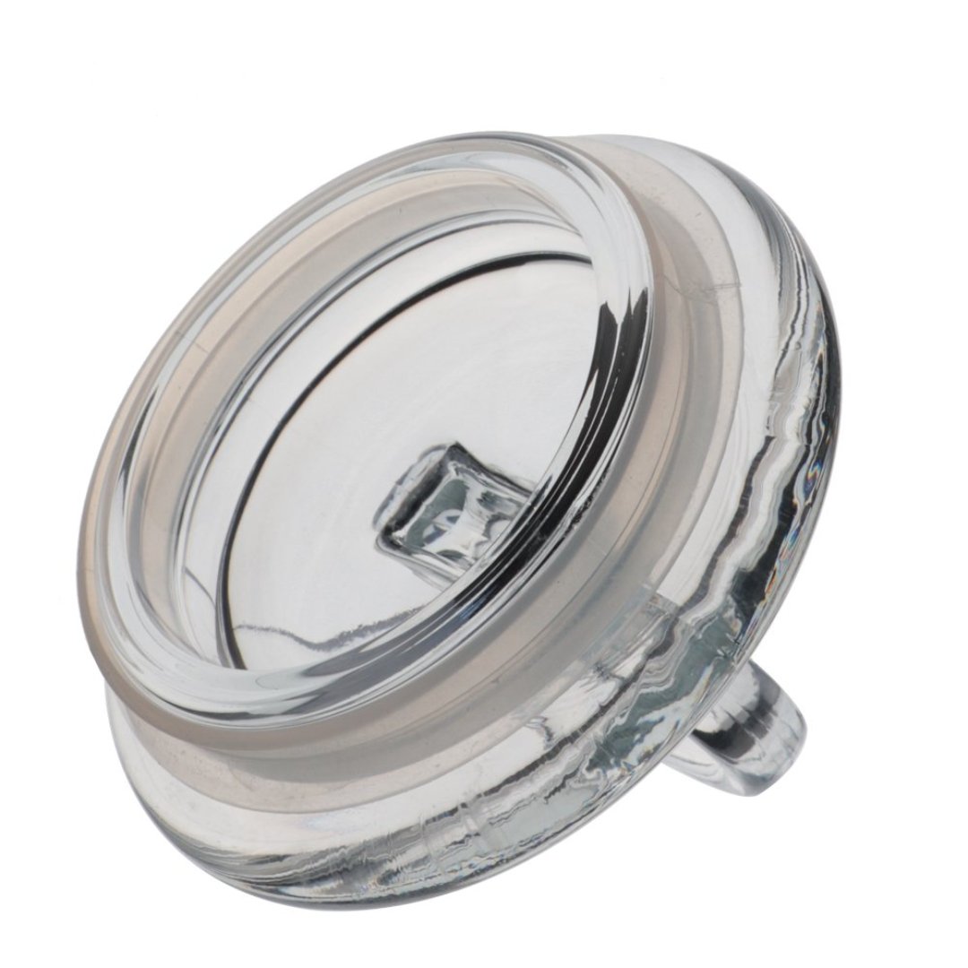 Fotografia para o produto Porta mantimento em vidro com tampa 630ml Ø10xA13,5cm