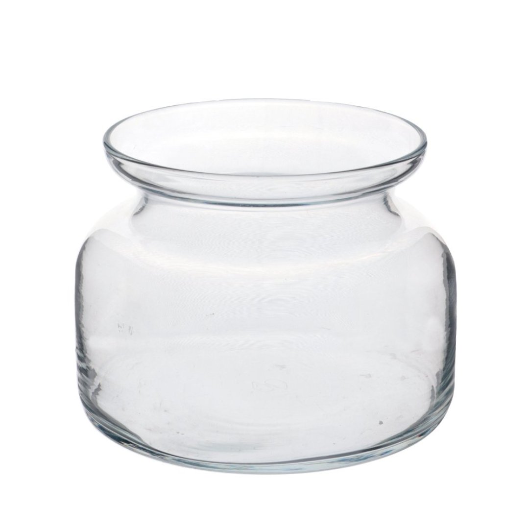 Fotografia para o produto Porta mantimento em vidro com tampa 630ml Ø10xA13,5cm