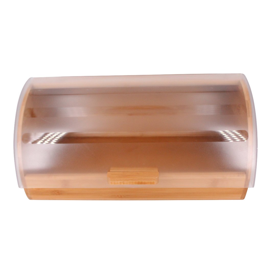 Fotografia para o produto Porta pão em bambu com tampa em acrílico L38,5xP27,7xA19cm