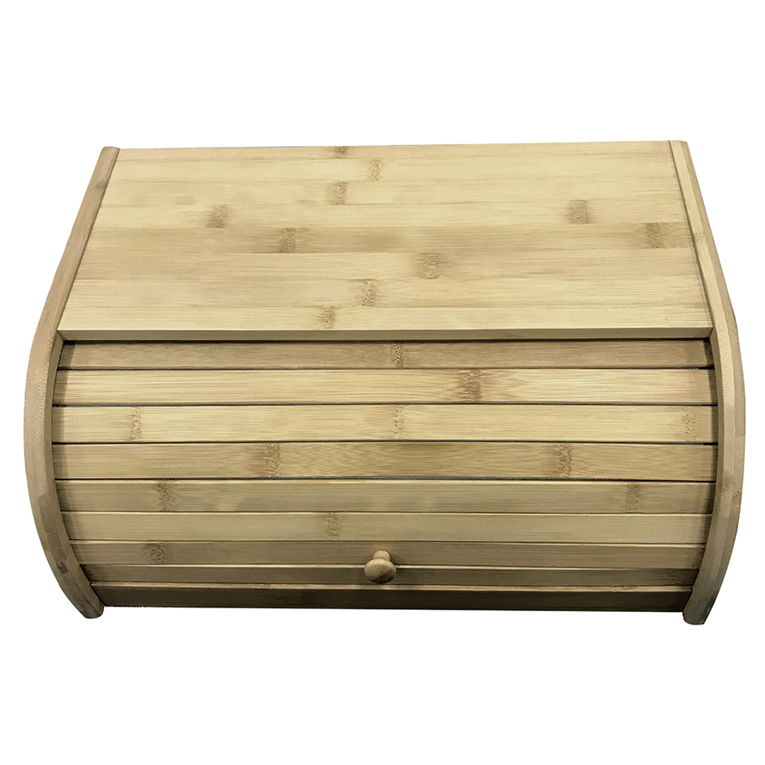 Imagem ilustrativa para Porta pão em bambu L40xP27,5xA16,5cm