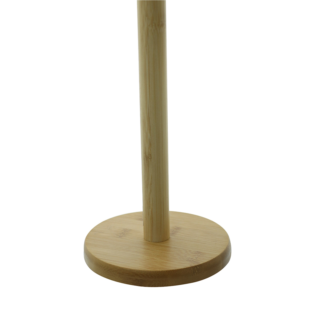 Fotografia para o produto Porta papel toalha em bambu Ø14xA33cm