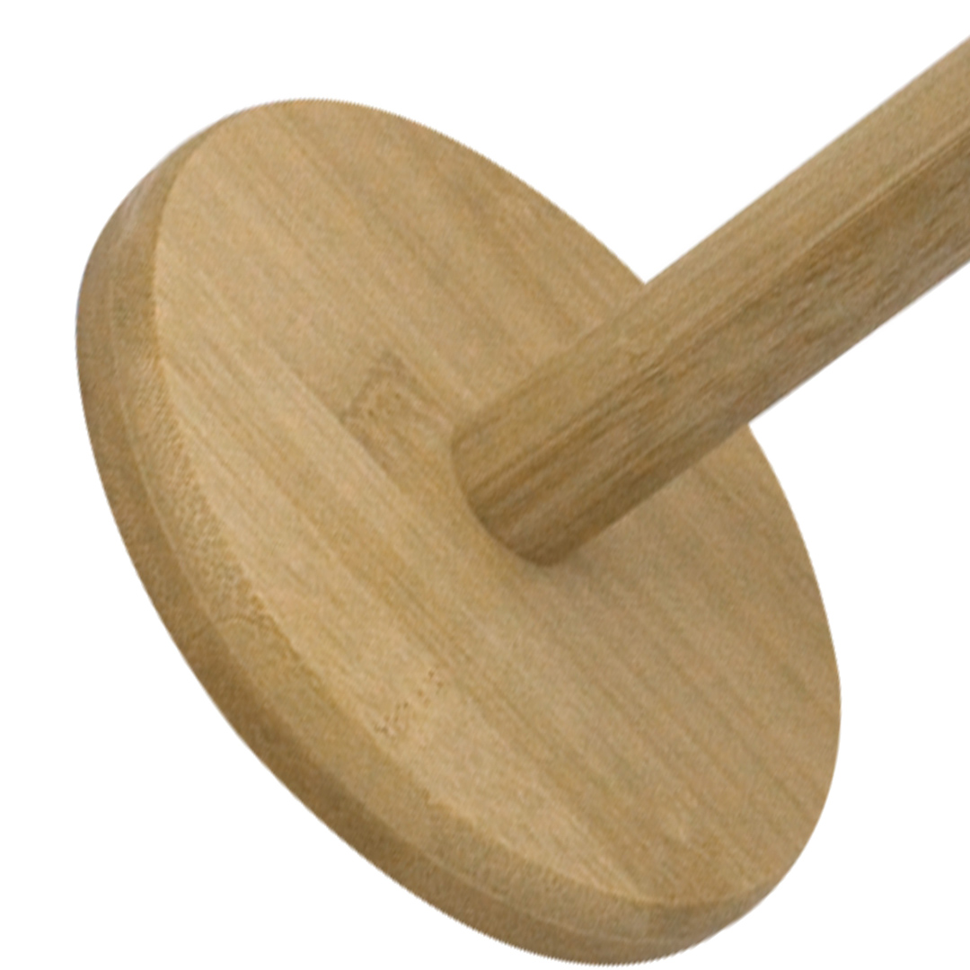 Fotografia para o produto Porta papel toalha em bambu Ø14xA33cm