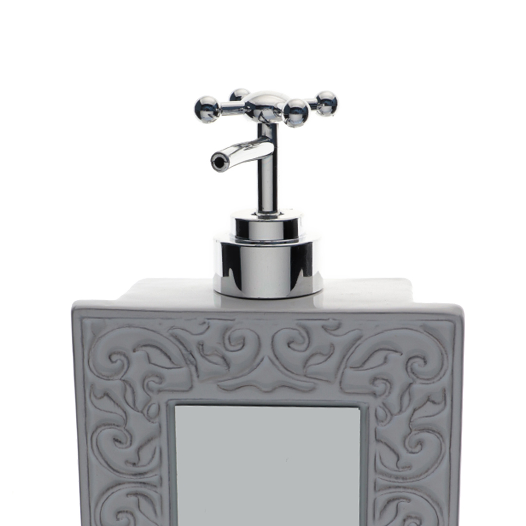 Fotografia para o produto Porta sabonete em cerâmica L11,7xP5xA21,5cm 440ml