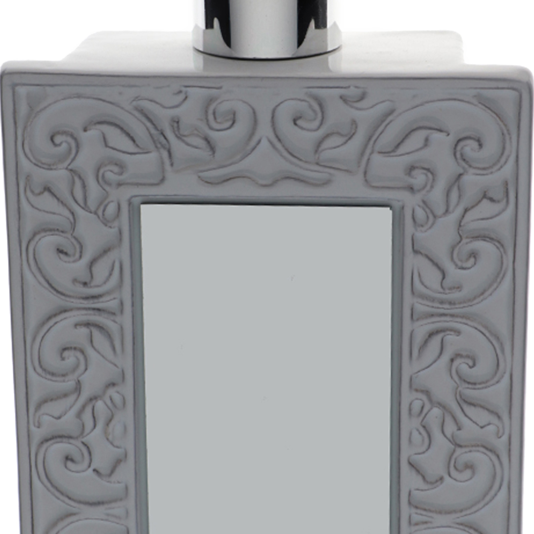 Fotografia para o produto Porta sabonete em cerâmica L11,7xP5xA21,5cm 440ml