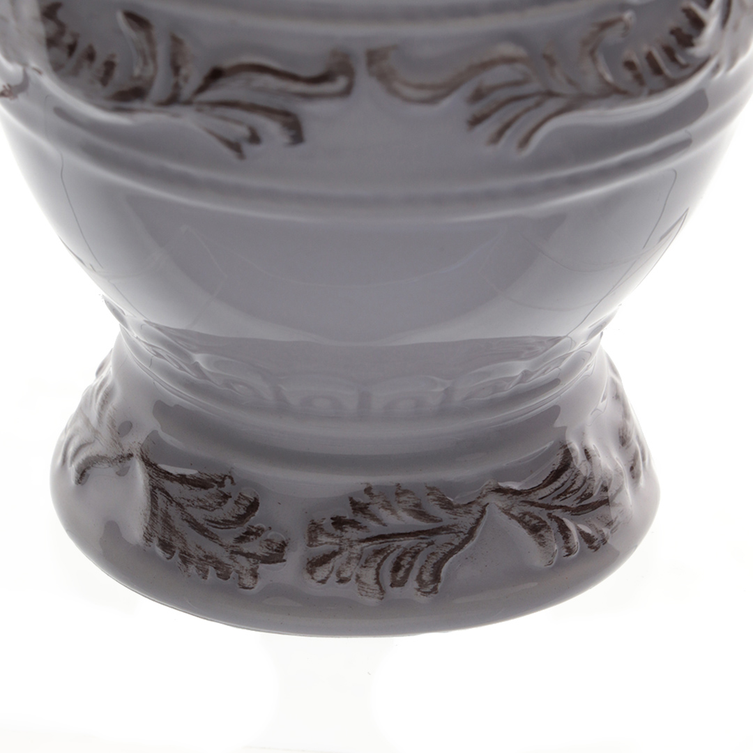 Fotografia para o produto Porta sabonete em cerâmica Ø8,9xA18,9cm 320ml