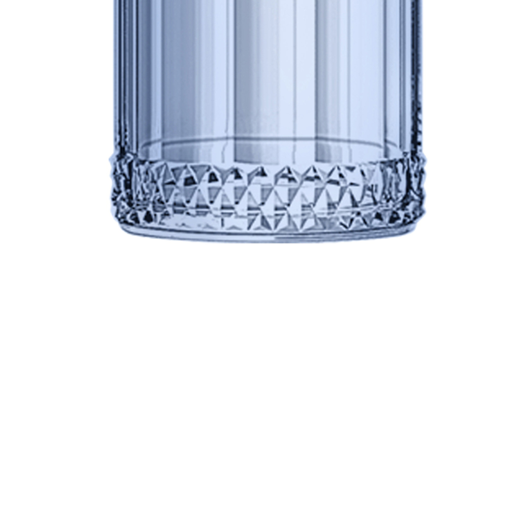 Fotografia para o produto Porta sabonete em vidro Ø7xA16cm 300ml cor azul luster