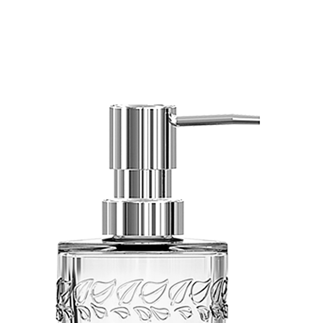 Fotografia para o produto Porta sabonete em vidro Ø7xA16cm 330ml