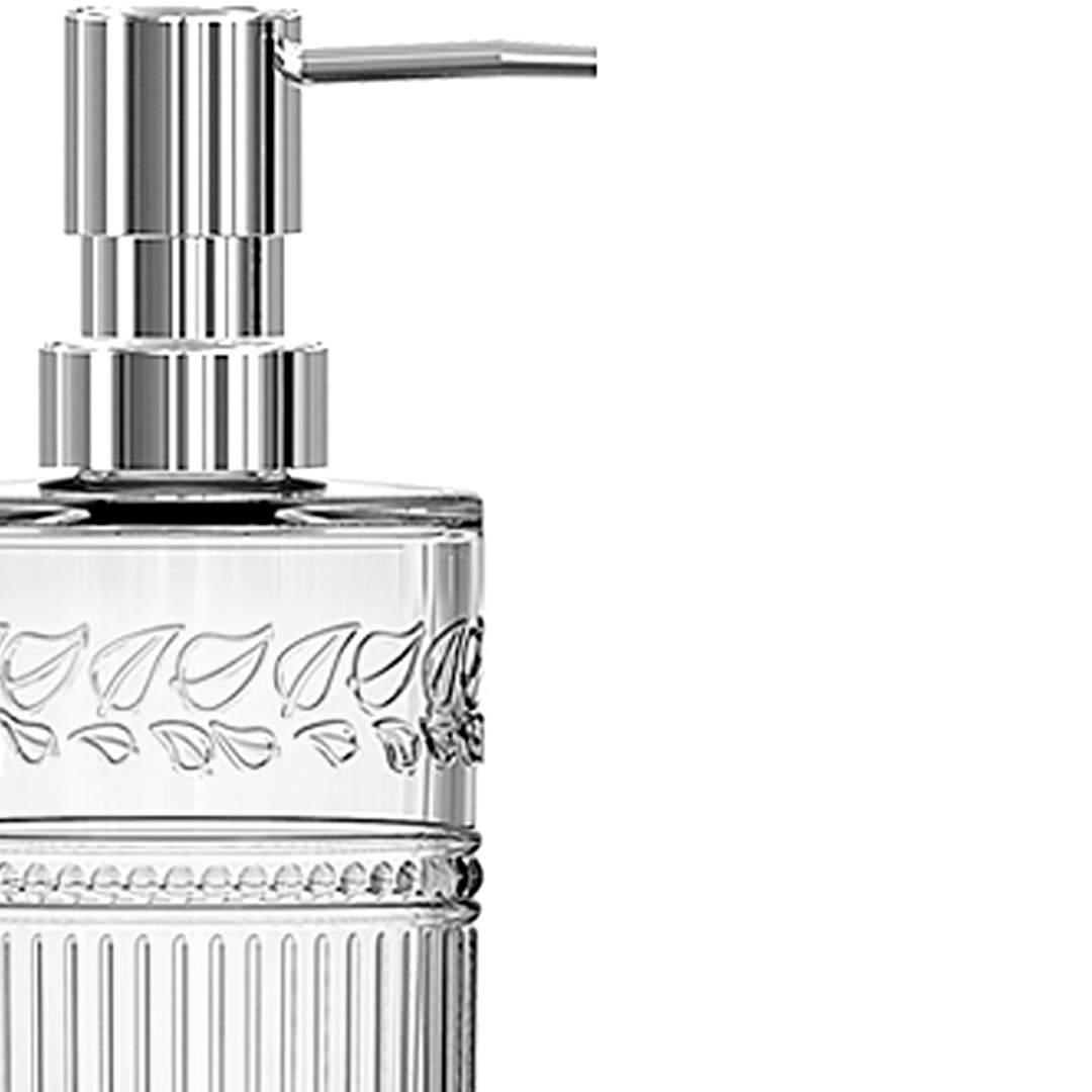 Fotografia para o produto Porta sabonete em vidro Ø7xA16cm 330ml