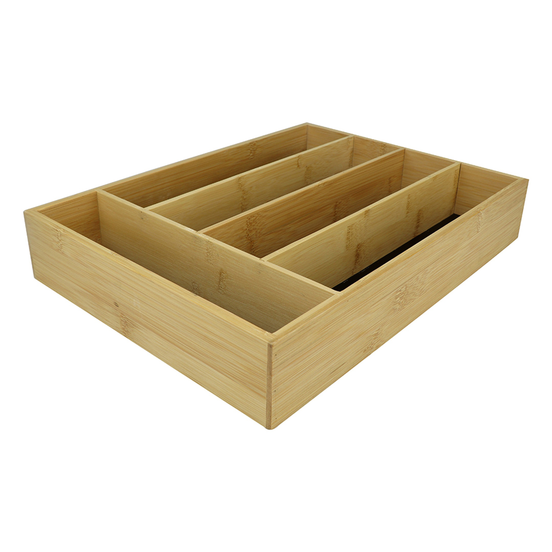 Fotografia para o produto Porta talheres em bambu L38xP29xA6,5cm