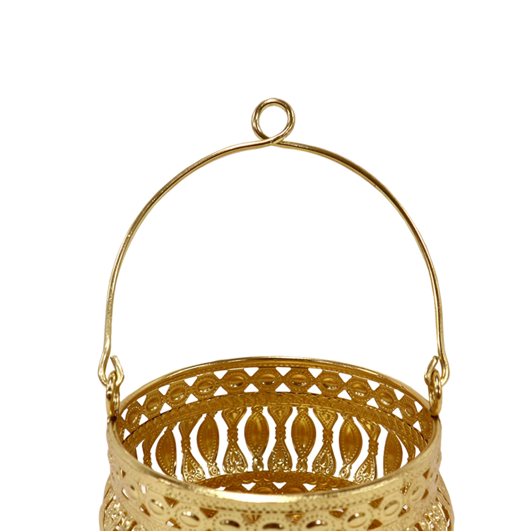 Fotografia para o produto Porta vela em ferro Ø14xA10cm