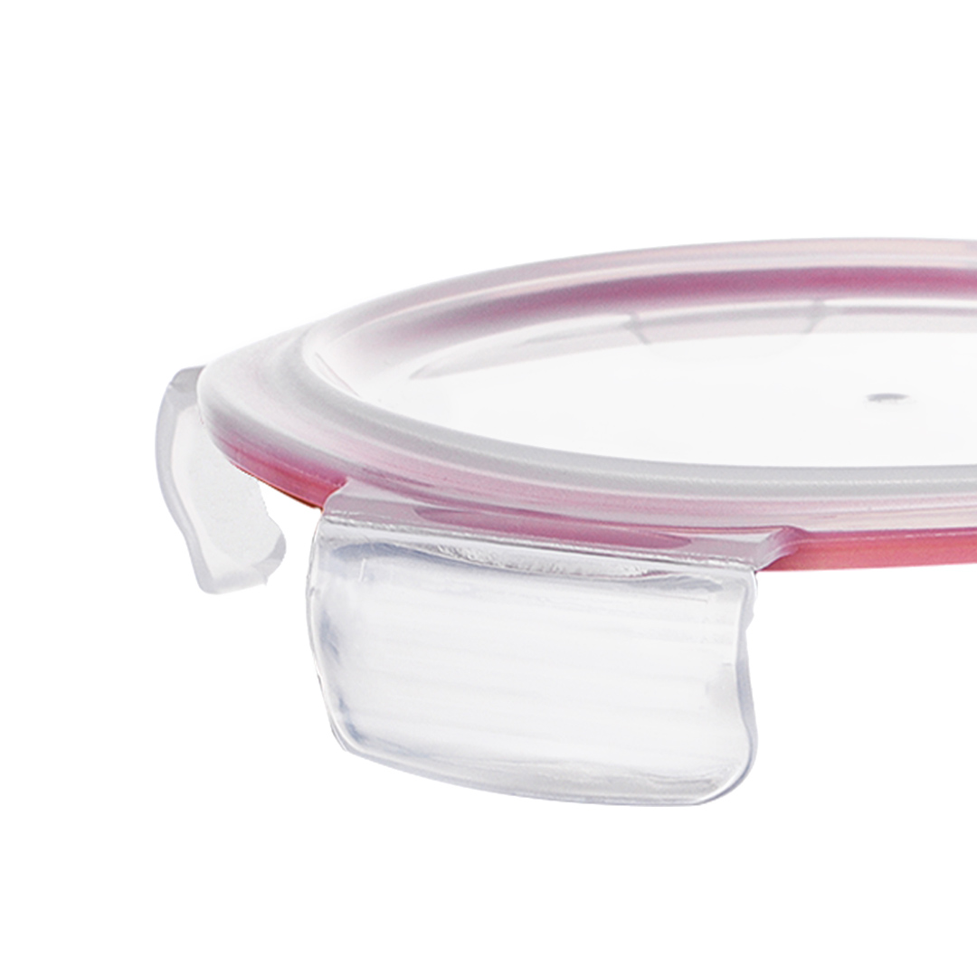 Fotografia para o produto Pote hermético redondo em vidro borossilicato com tampa 950ml Ø17,8xA7,5cm