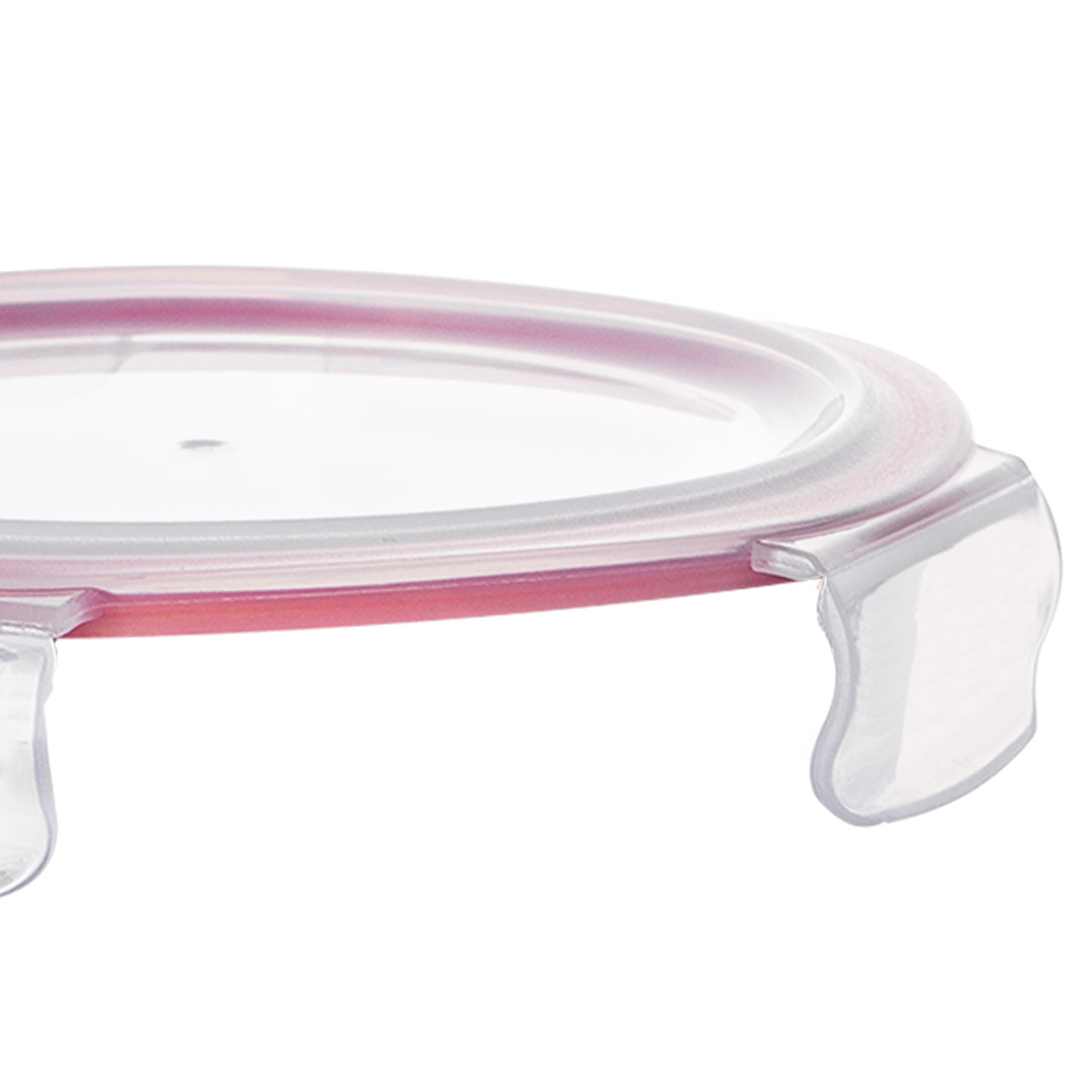 Fotografia para o produto Pote hermético redondo em vidro borossilicato com tampa 950ml Ø17,8xA7,5cm