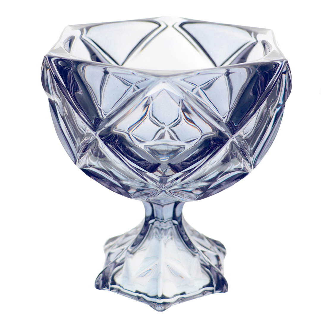 Fotografia para o produto Potiche com pé em cristal ecológico Ø17xA27cm