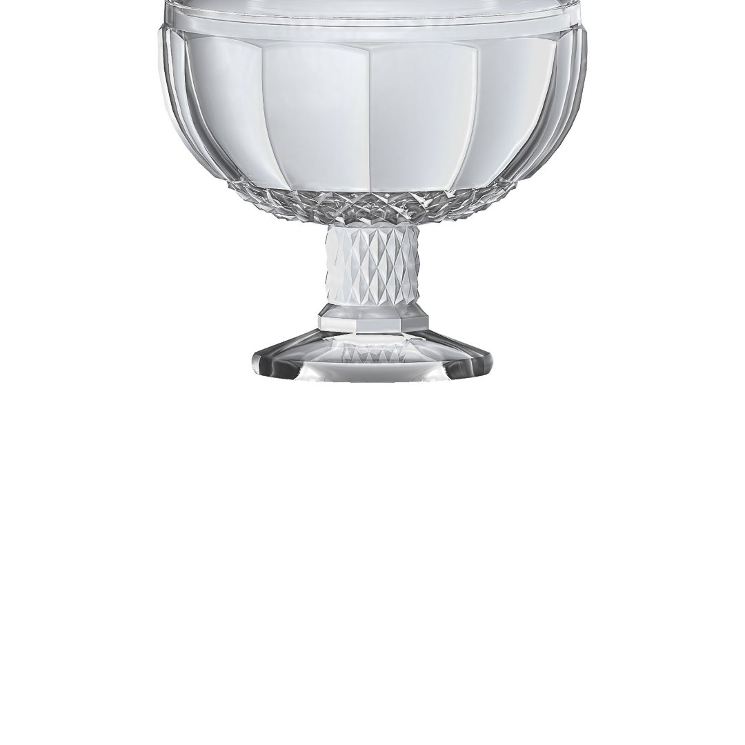 Fotografia para o produto Potiche em cristal com pé Ø12xA21,2cm