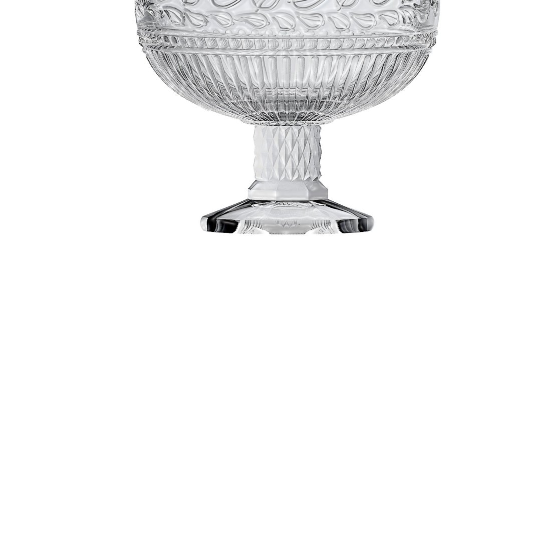 Fotografia para o produto Potiche em cristal com pé Ø12xA21,2cm