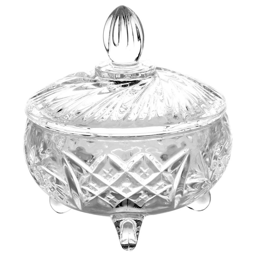 Imagem ilustrativa para Potiche em cristal ecológico Ø10,3xA11cm