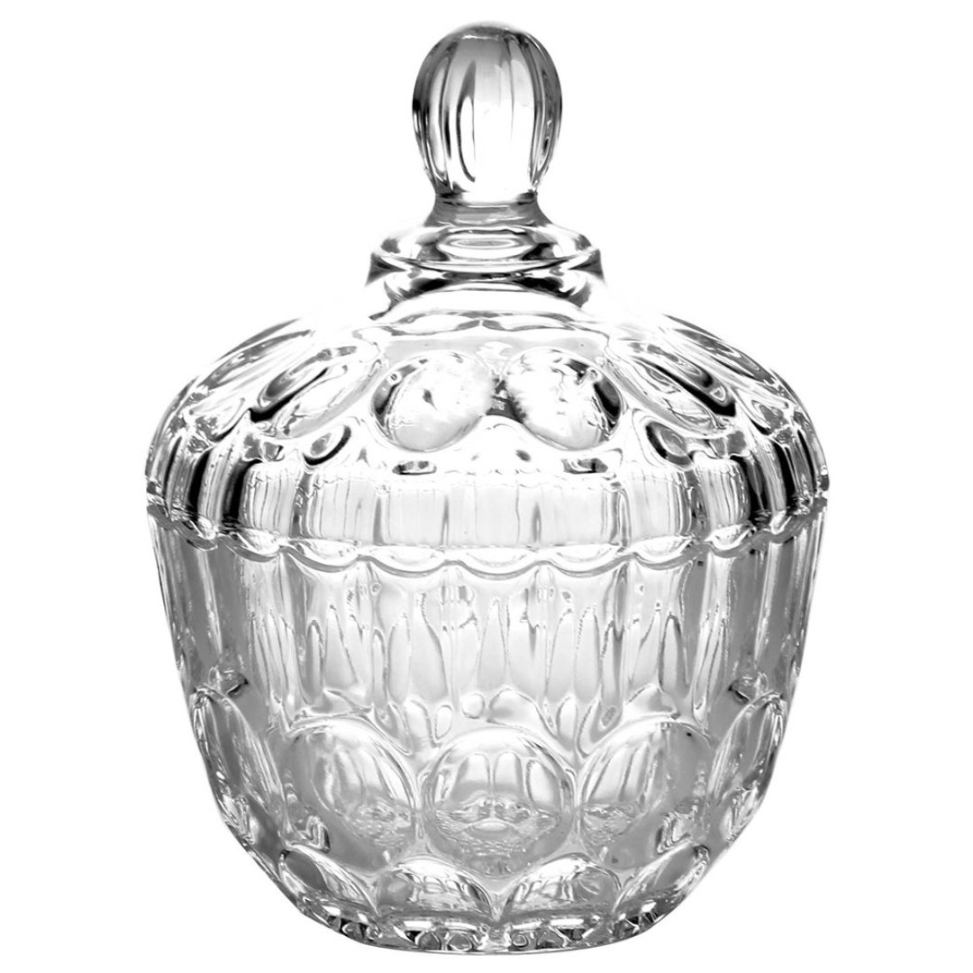 Imagem ilustrativa para Potiche em cristal ecológico Ø10,7xA14,8cm