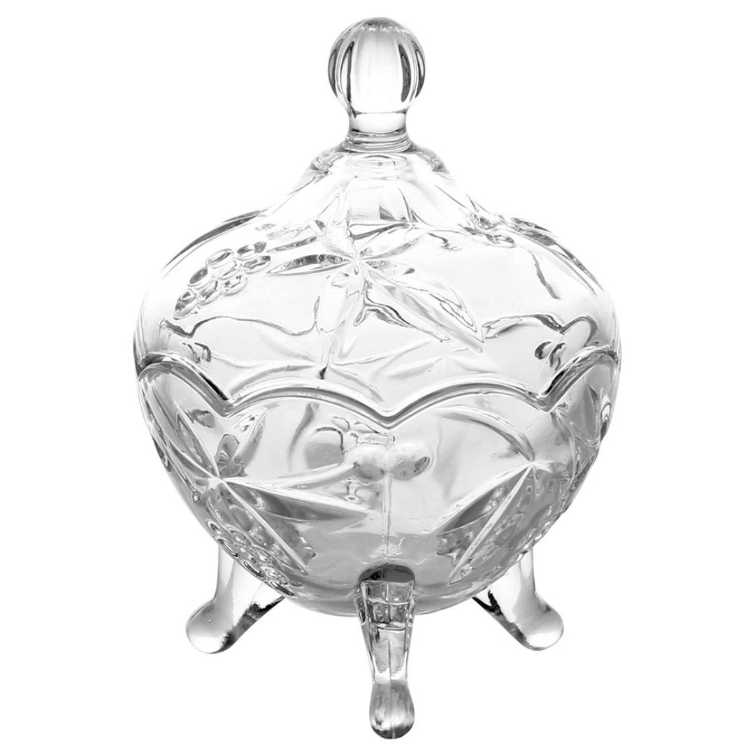 Fotografia para o produto Potiche em cristal ecológico Ø9,5xA13cm