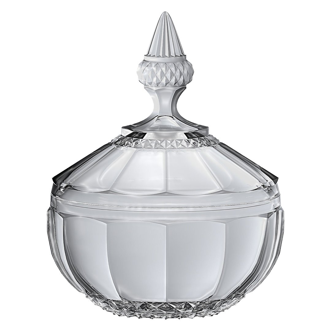 Imagem ilustrativa para Potiche em cristal Ø12xA16,7cm